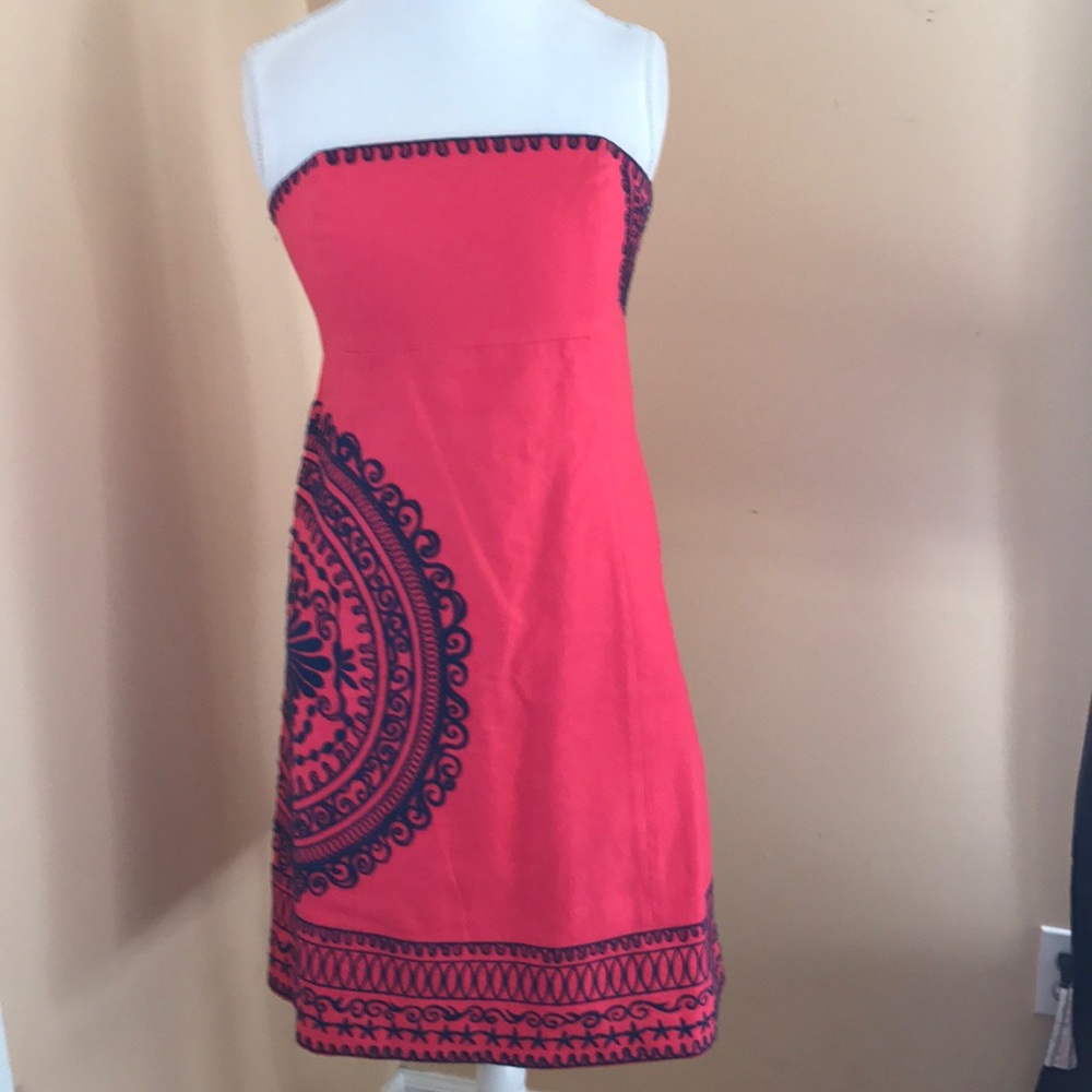 Lilly Pulitzer strapless dress